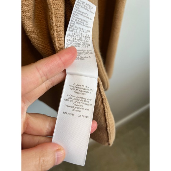 J.Crew Schoolboy Sweater Blazer PL Camel Tan Quiet Luxury Workleisure Capsule - Picture 8 of 10
